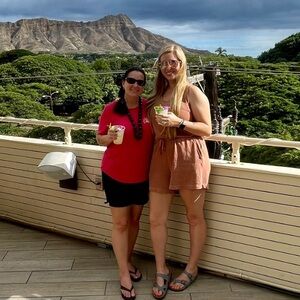 Old Navy - Burnt Orange Romper